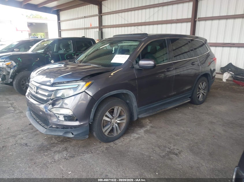 Vin: 5fnyf5h56jb018813, lot: 46571067, honda pilot ex-l 20182