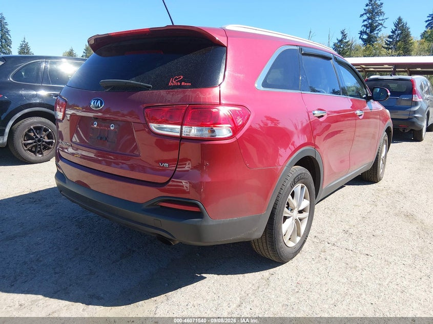 2017 KIA SORENTO auction photo 4