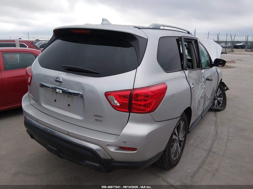 Vin: 5n1dr2bm8lc610617, lot: 46571076, nissan pathfinder sv 4wd 20204