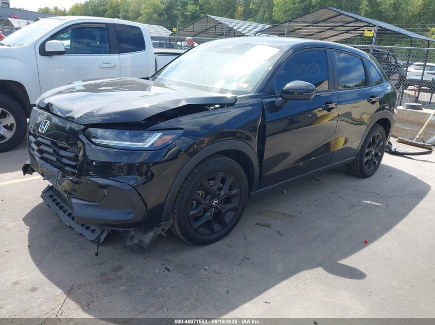 Vin: 3czrz2h57rm735409, lot: 46571088, honda hr-v awd sport/awd sport w/o bsi 20242