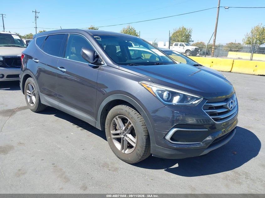 Vin: 5xyzt3lb4jg567580, lot: 46571093, hyundai santa fe sport 2.4l 2018 img_1