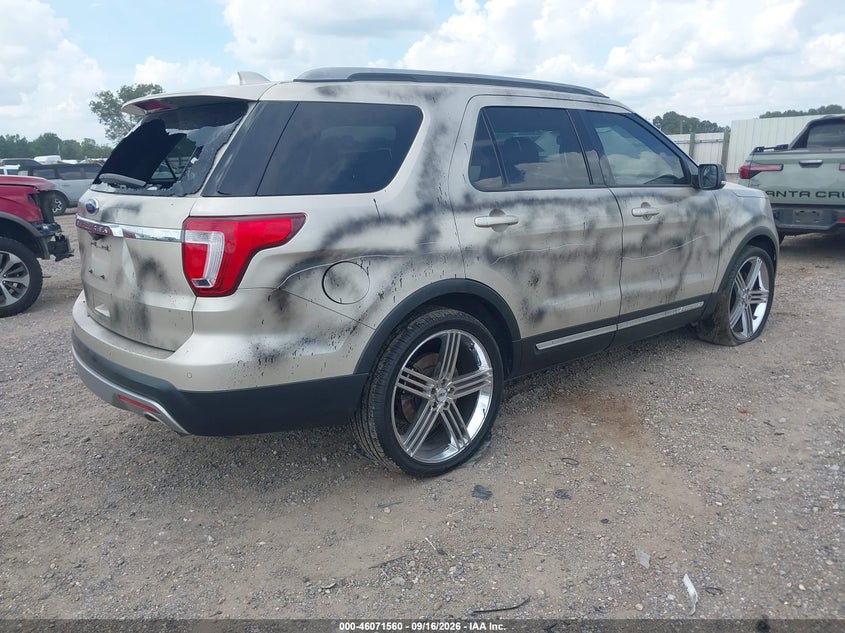 Vin: 1fm5k7d89hgc18090, lot: 46571095, ford explorer xlt 20174