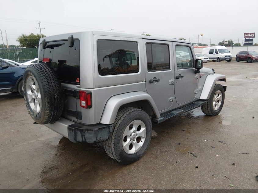 2013 JEEP WRANGLER UNLIMITED auction photo 4