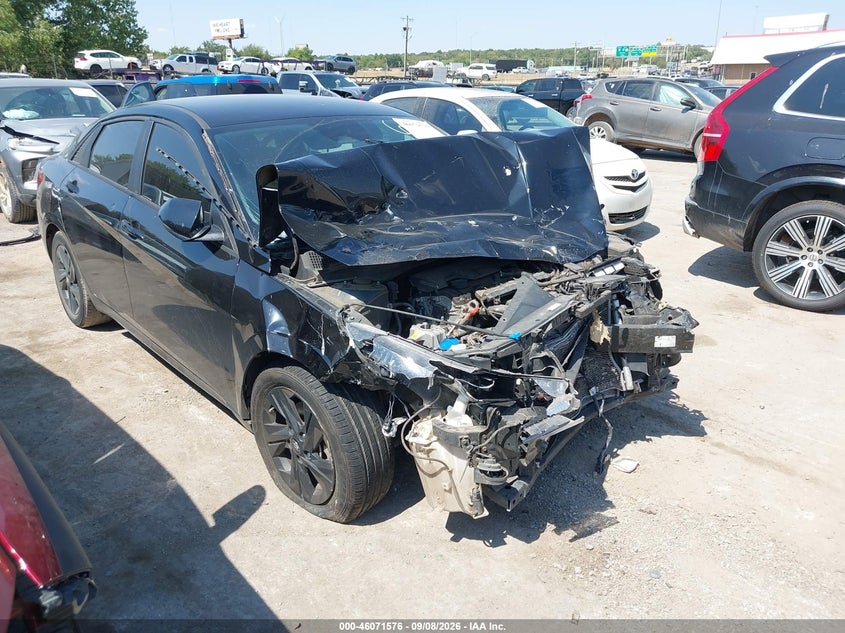 Vin: kmhlm4ag9mu196499, lot: 46571111, hyundai elantra sel 2021 img_1