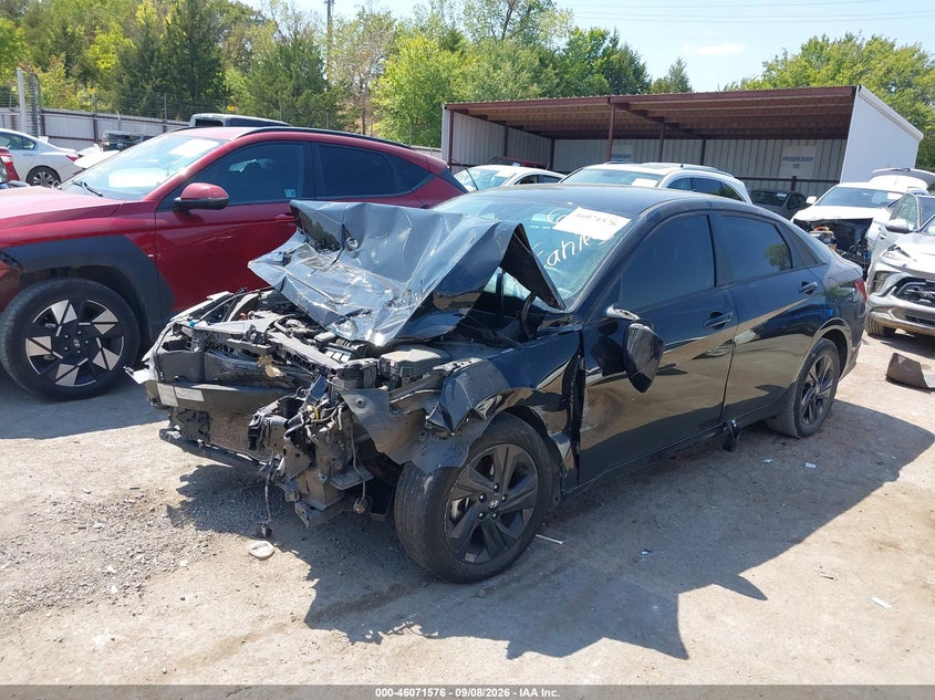 Vin: kmhlm4ag9mu196499, lot: 46571111, hyundai elantra sel 20212