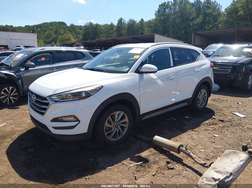 Vin: km8j3ca40ju614468, lot: 46571122, hyundai tucson sel 20182