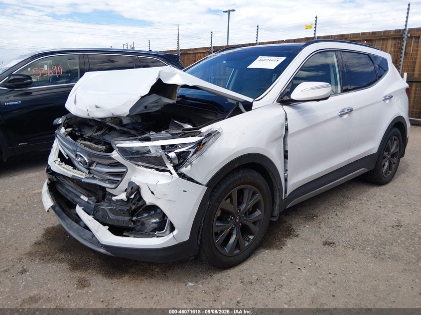 Vin: 5nmzwdla5jh087767, lot: 46571153, hyundai santa fe sport 2.0t ultimate 20182