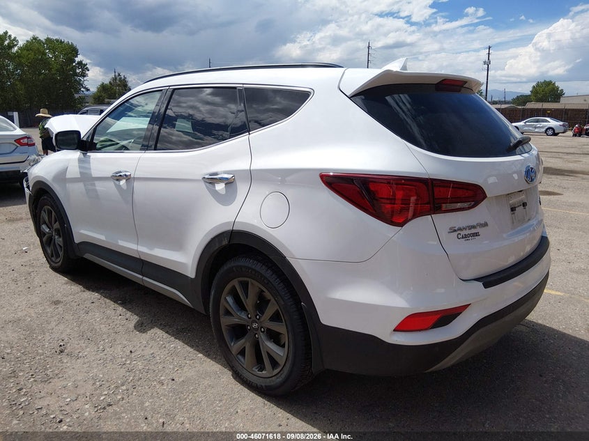 Vin: 5nmzwdla5jh087767, lot: 46571153, hyundai santa fe sport 2.0t ultimate 20183