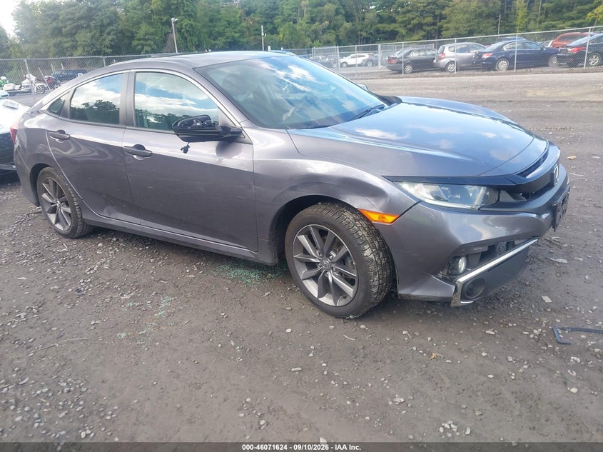 Vin: 19xfc1f39le219480, lot: 46571159, honda civic ex 2020 img_1