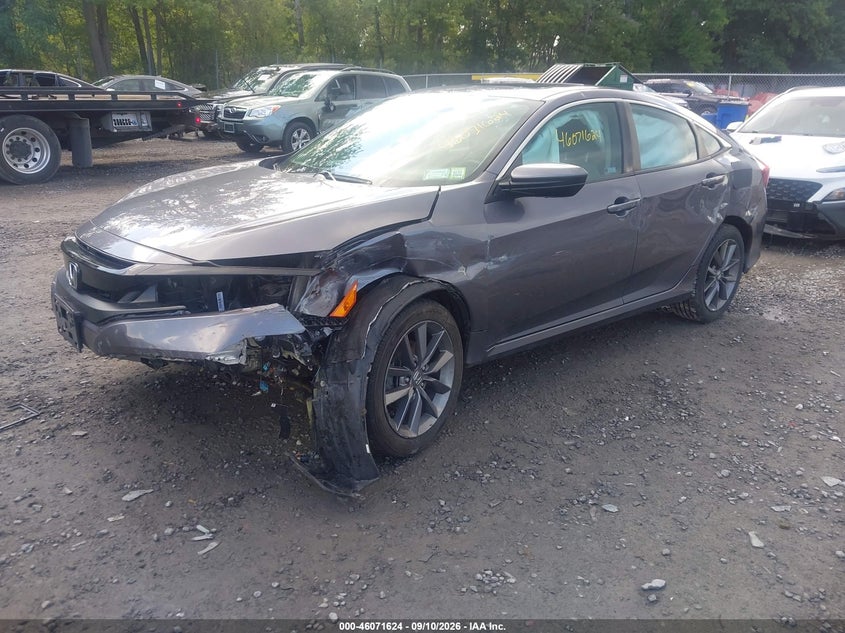 Vin: 19xfc1f39le219480, lot: 46571159, honda civic ex 20202