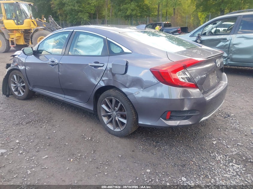 Vin: 19xfc1f39le219480, lot: 46571159, honda civic ex 20203