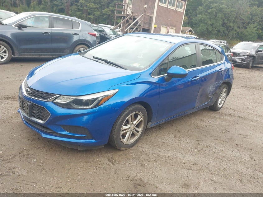 Vin: 3g1be6sm7js522284, lot: 46571164, chevrolet cruze lt auto 20182