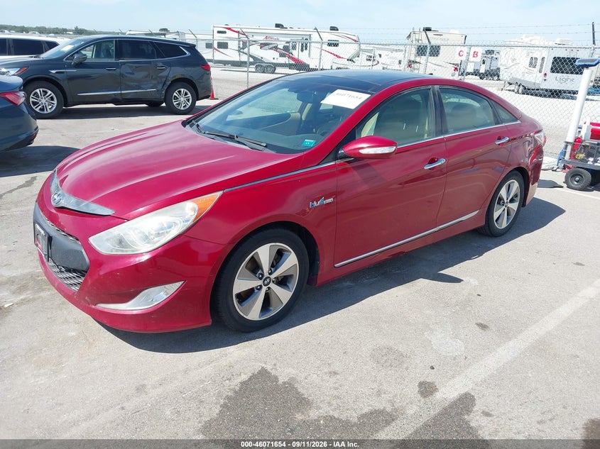 Vin: kmhec4a44ca023846, lot: 46571189, hyundai sonata hybrid 20122