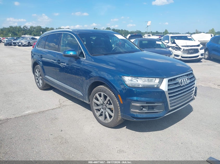Vin: wa1laaf7xkd009623, lot: 46571192, audi q7 55 premium/55 se premium 20191