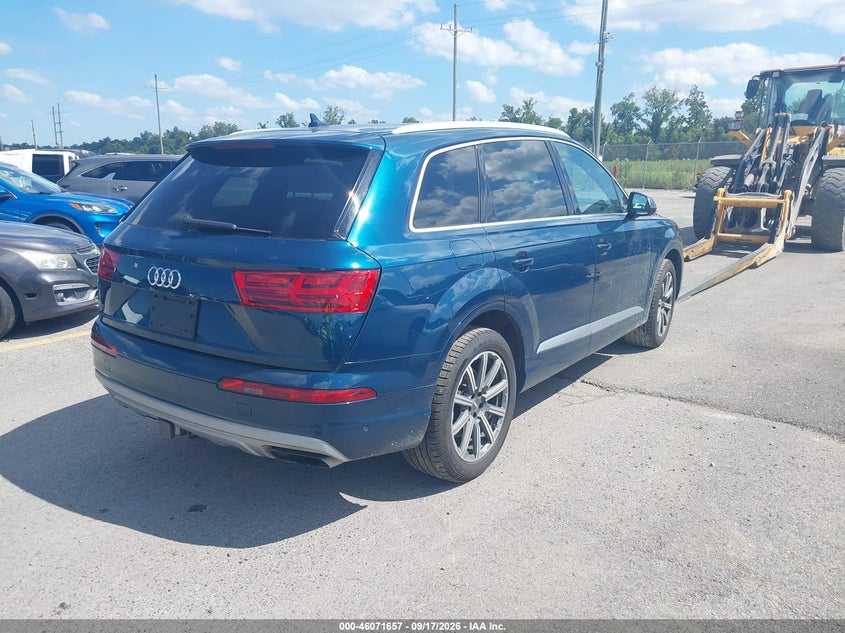 Vin: wa1laaf7xkd009623, lot: 46571192, audi q7 55 premium/55 se premium 20194