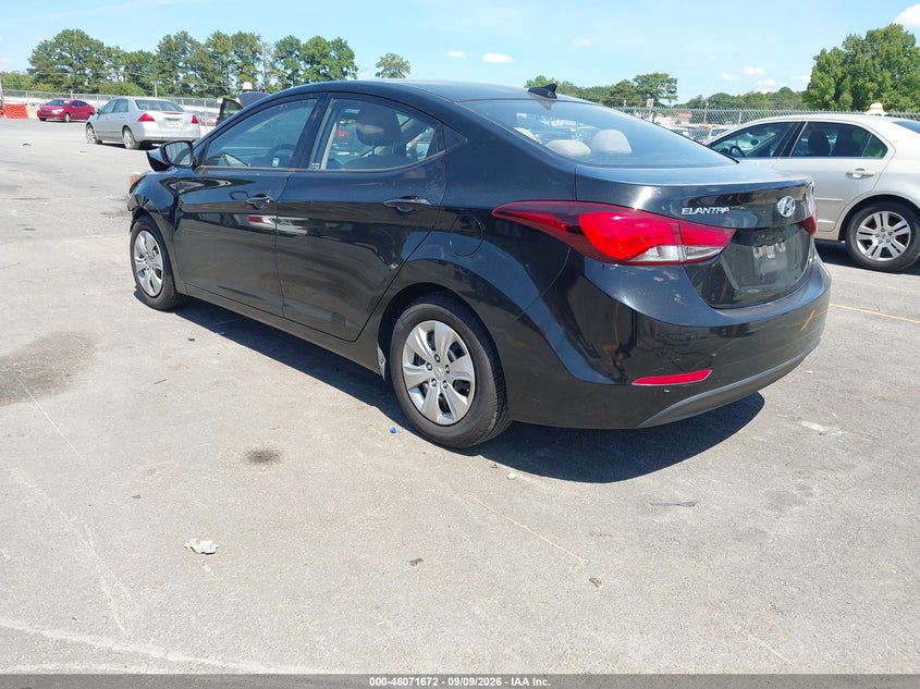 Vin: 5npdh4ae1gh759913, lot: 46571207, hyundai elantra se 20163