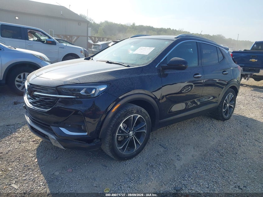 Vin: kl4mmfsl6mb098455, lot: 46571262, buick encore gx fwd essence 20212