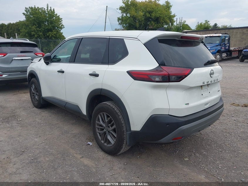 Vin: 5n1bt3ab1pc879580, lot: 46571264, nissan rogue s intelligent awd 20233