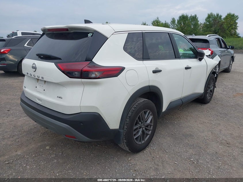 Vin: 5n1bt3ab1pc879580, lot: 46571264, nissan rogue s intelligent awd 20234