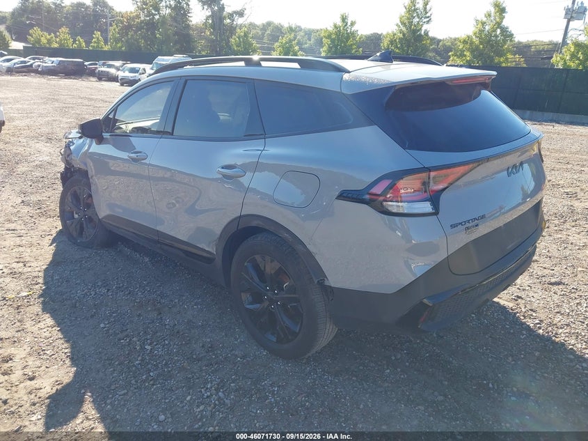 Vin: 5xyk6cdf2sg303818, lot: 46571265, kia sportage x-line 20253