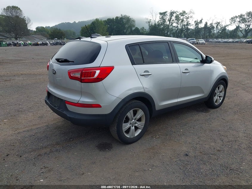 Vin: kndpb3a23d7422805, lot: 46571270, kia sportage lx 20134
