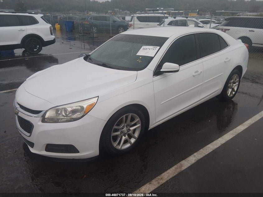 Vin: 1g11c5sl8ff266395, lot: 46571273, chevrolet malibu 1lt 20152