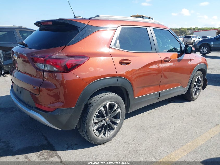 Vin: kl79mpsl9mb148490, lot: 46571292, chevrolet trailblazer fwd lt 20214
