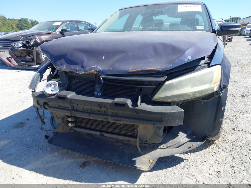VOLKSWAGEN JETTA 2012 VIN 3VWDP7AJ9CM372769