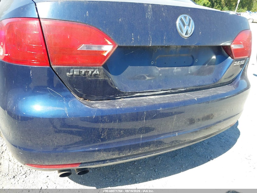 VOLKSWAGEN JETTA 2012 VIN 3VWDP7AJ9CM372769