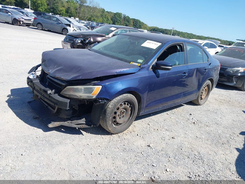 Vin: 3vwdp7aj9cm372769, lot: 46571299, volkswagen jetta 2.5l se 20122
