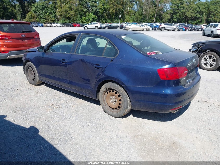 Vin: 3vwdp7aj9cm372769, lot: 46571299, volkswagen jetta 2.5l se 20123