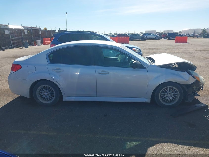 SUBARU LEGACY 2011 VIN 4S3BMBA69B3252455