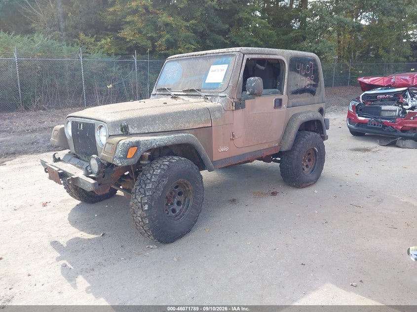 2004 JEEP WRANGLER auction photo 2