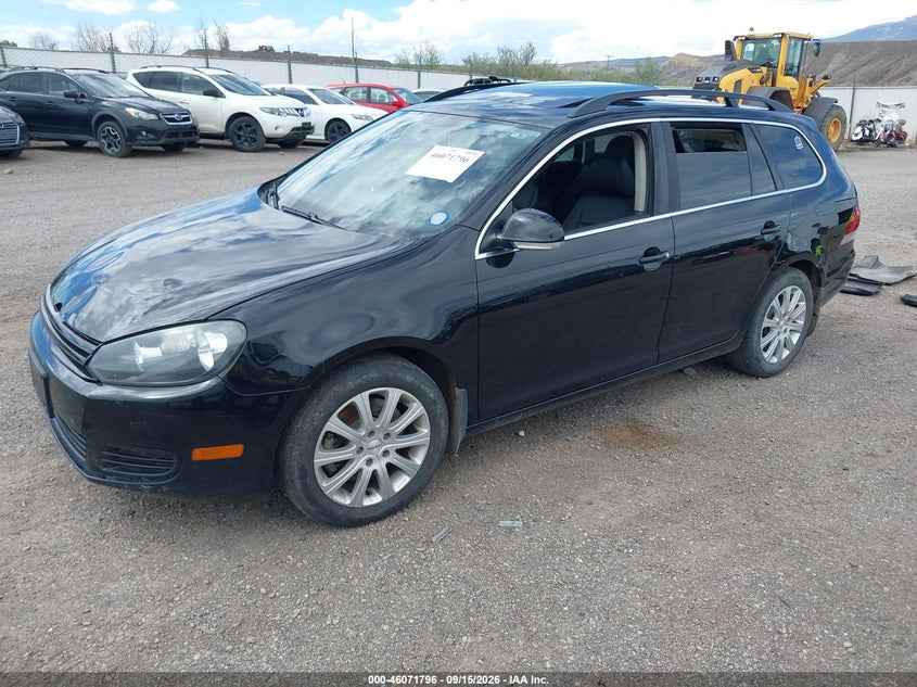 Vin: 3vwpl7ajxcm697777, lot: 46571331, volkswagen jetta sportwagen 2.0l tdi 20122