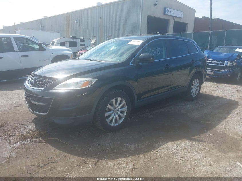 Vin: jm3tb3mv1a0208122, lot: 46571346, mazda cx-9 touring 20102