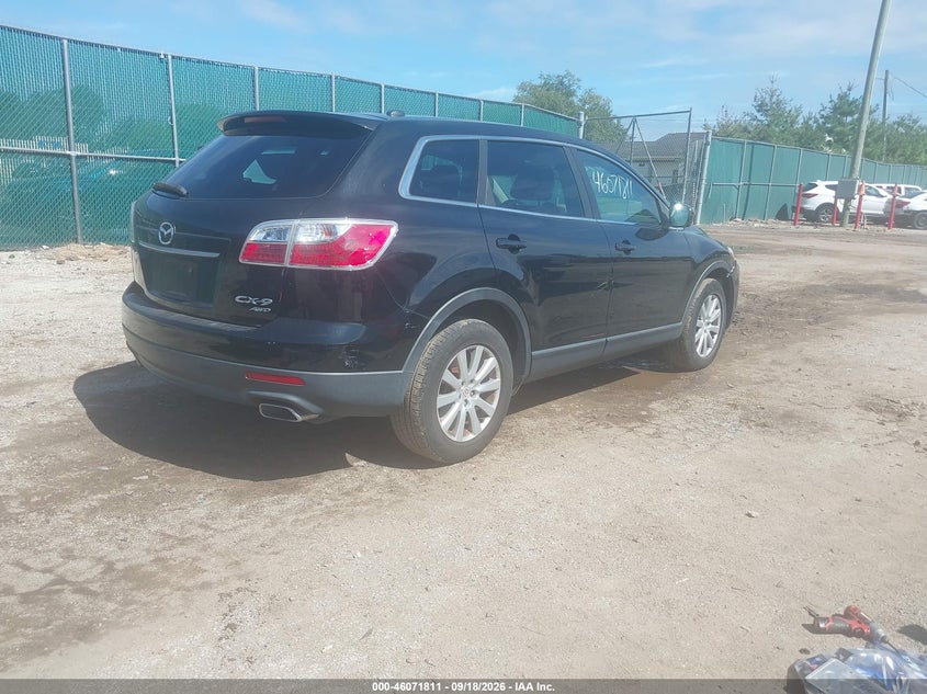 Vin: jm3tb3mv1a0208122, lot: 46571346, mazda cx-9 touring 20104