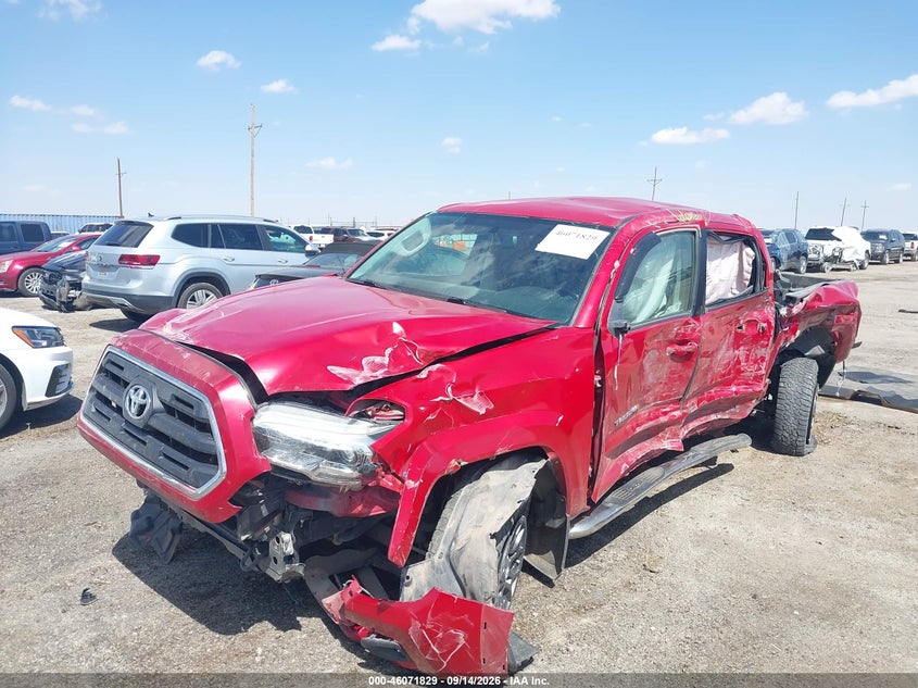 Vin: 3tmcz5an9hm109043, lot: 46571364, toyota tacoma sr5 v6 20172