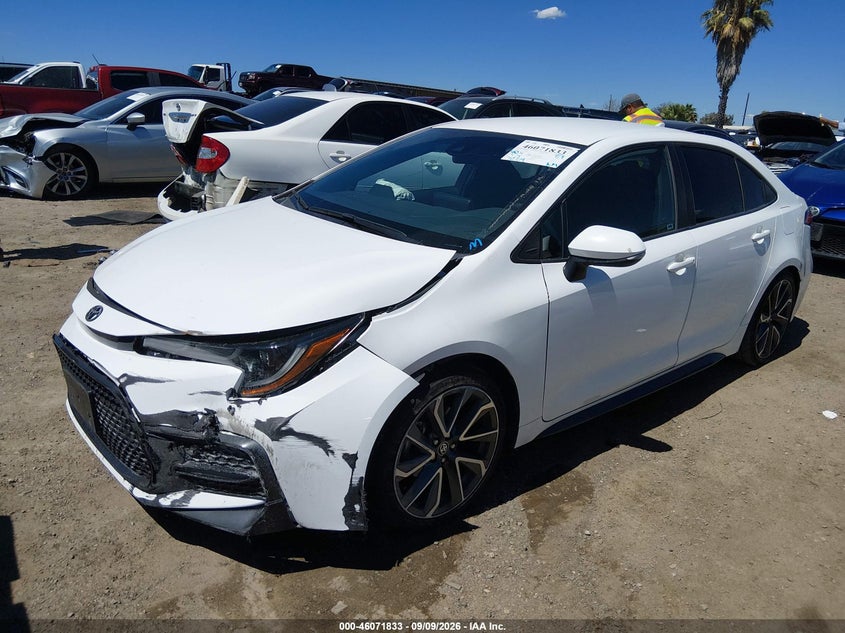 Vin: 5yfs4mce3np109979, lot: 46571368, toyota corolla se 20222