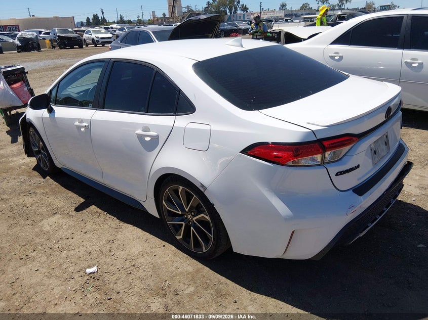 Vin: 5yfs4mce3np109979, lot: 46571368, toyota corolla se 20223