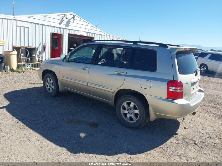 2001 TOYOTA HIGHLANDER auction photo 3