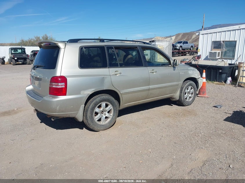 2001 TOYOTA HIGHLANDER auction photo 4