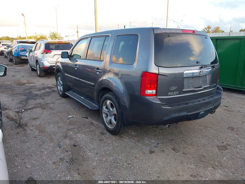 Vin: 5fnyf3h46fb002047, lot: 46571386, honda pilot ex 20153