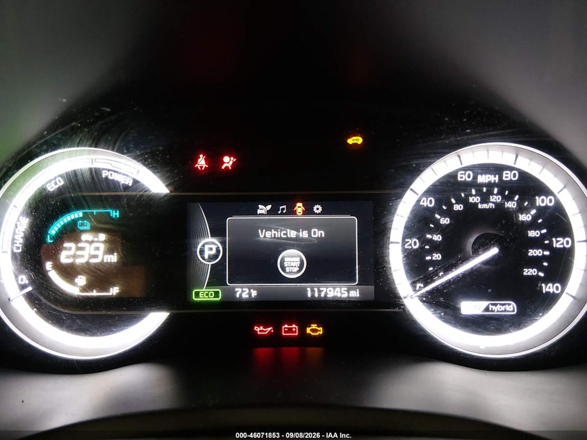KIA NIRO 2017 VIN KNDCB3LC5H5071367