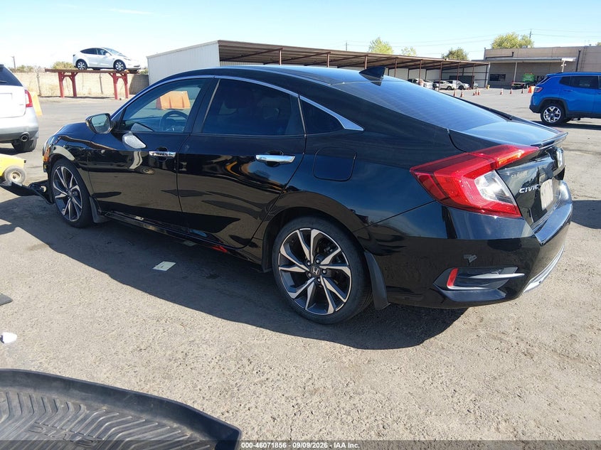 Vin: 19xfc1f9xle208797, lot: 46571391, honda civic touring 20203