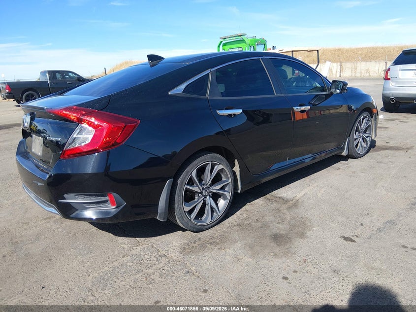 Vin: 19xfc1f9xle208797, lot: 46571391, honda civic touring 20204