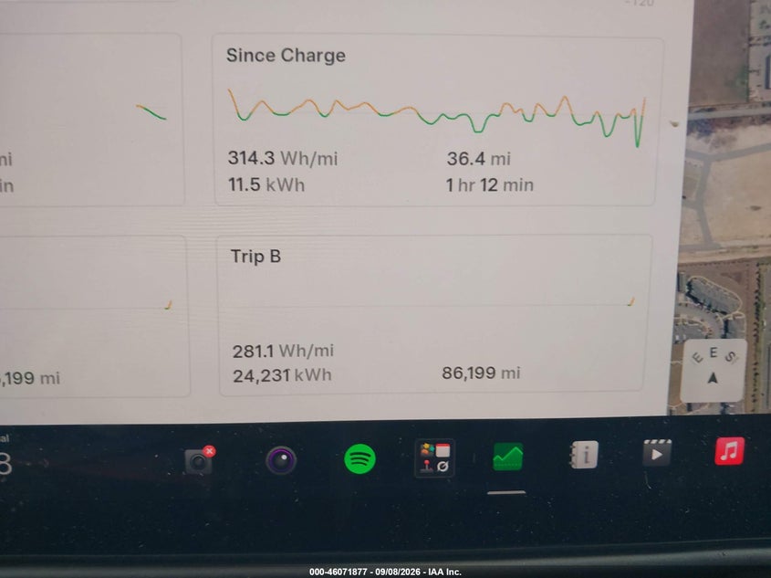 2021 TESLA MODEL S auction photo 7