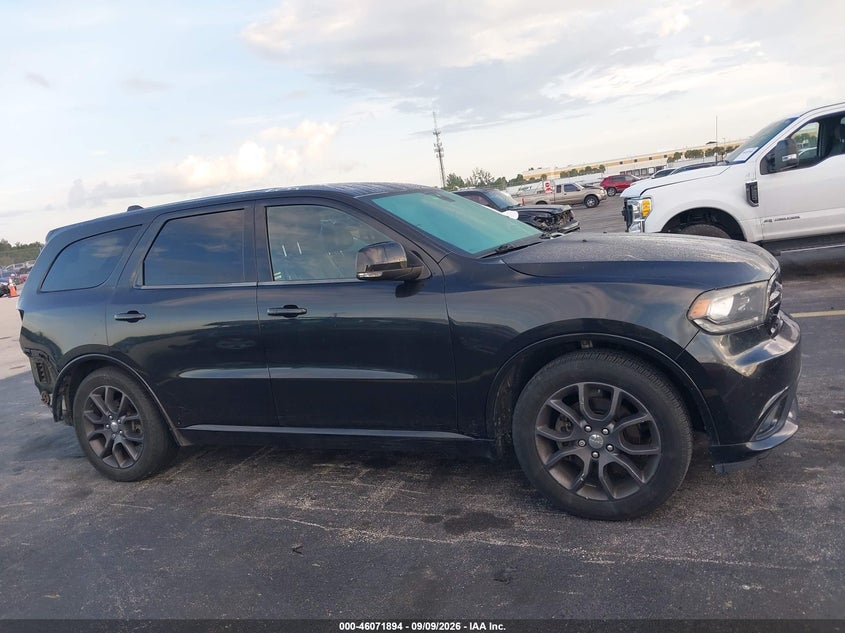 DODGE DURANGO 2016 VIN 1C4SDJCT4GC485325