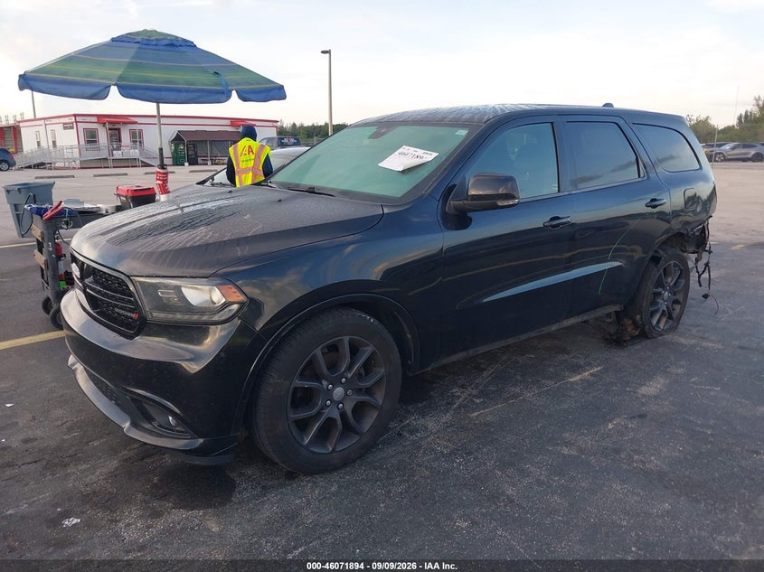 Vin: 1c4sdjct4gc485325, lot: 46571429, dodge durango r/t 20162
