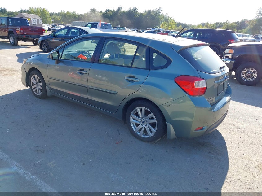 2015 SUBARU IMPREZA auction photo 3