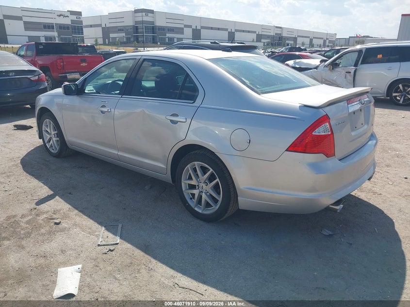 Vin: 3fahp0jg0cr192881, lot: 46571445, ford fusion sel 20123